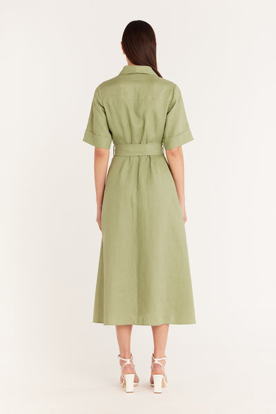 Lucinda Shirtmaker - Sage Green-Perri Cutten