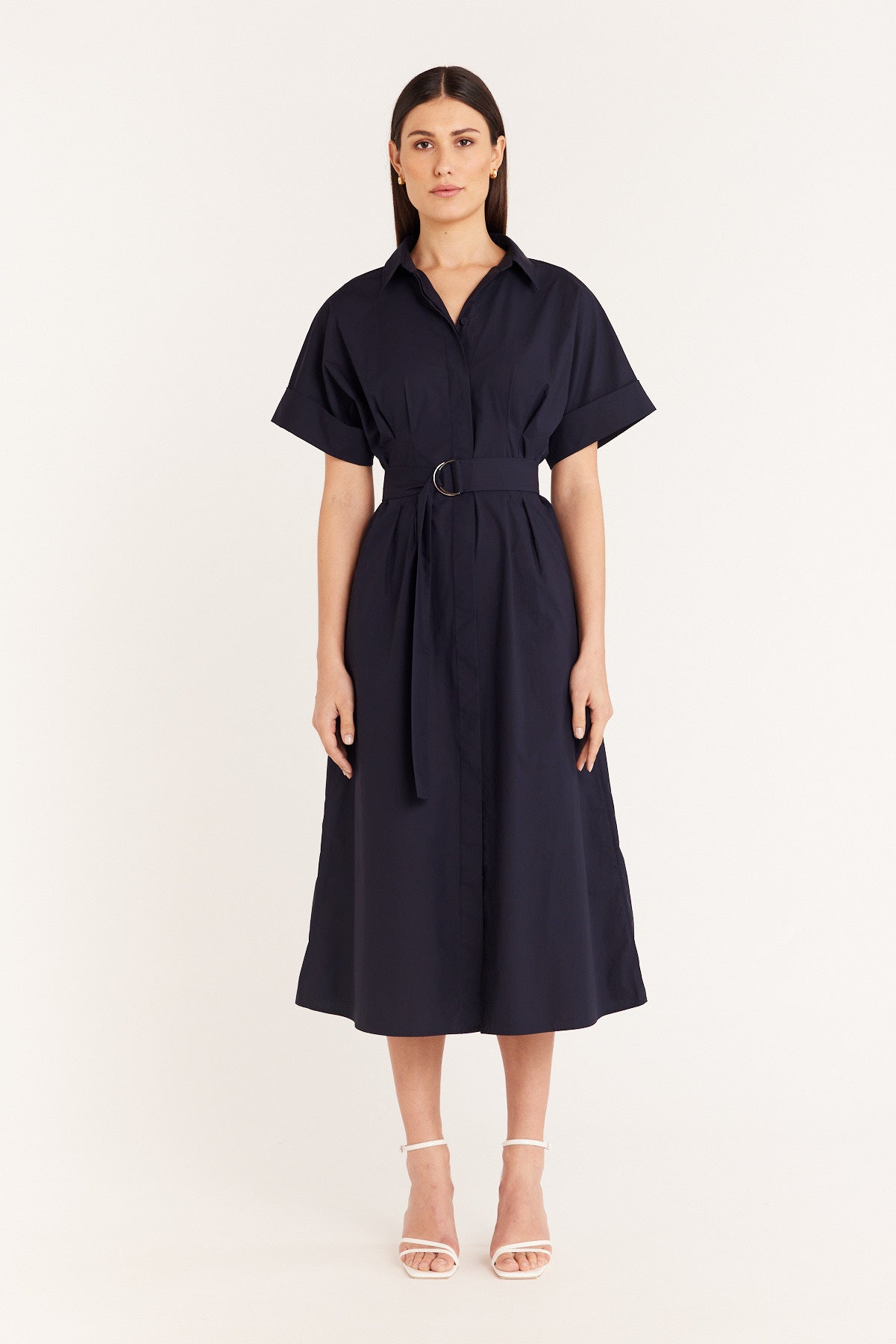 Clara Shirtmaker - Navy-Perri Cutten