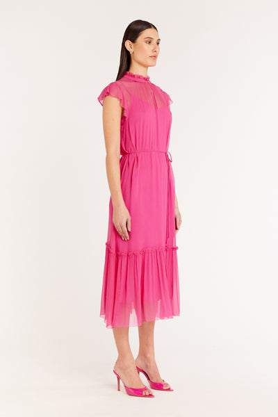 Lisbon Dress - Pink-Perri Cutten