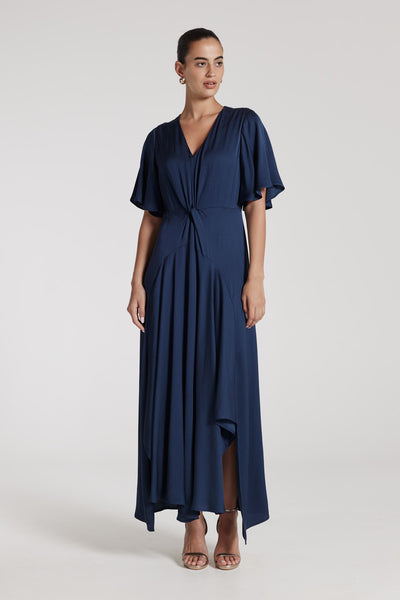 Eleanor Dress - Ink Navy-Perri Cutten