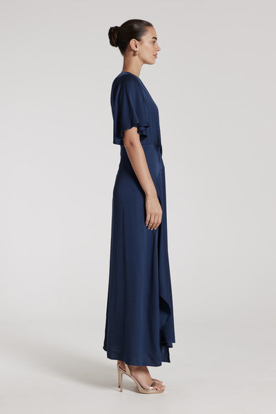 Eleanor Dress - Ink Navy-Perri Cutten