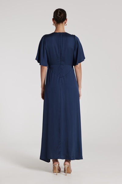 Eleanor Dress - Ink Navy-Perri Cutten