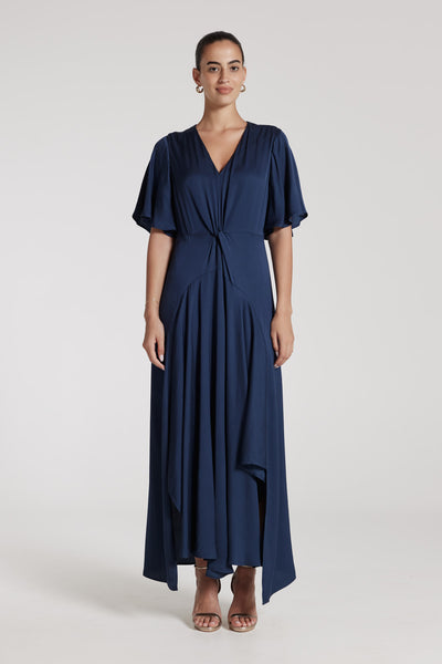 Eleanor Dress - Ink Navy-Perri Cutten