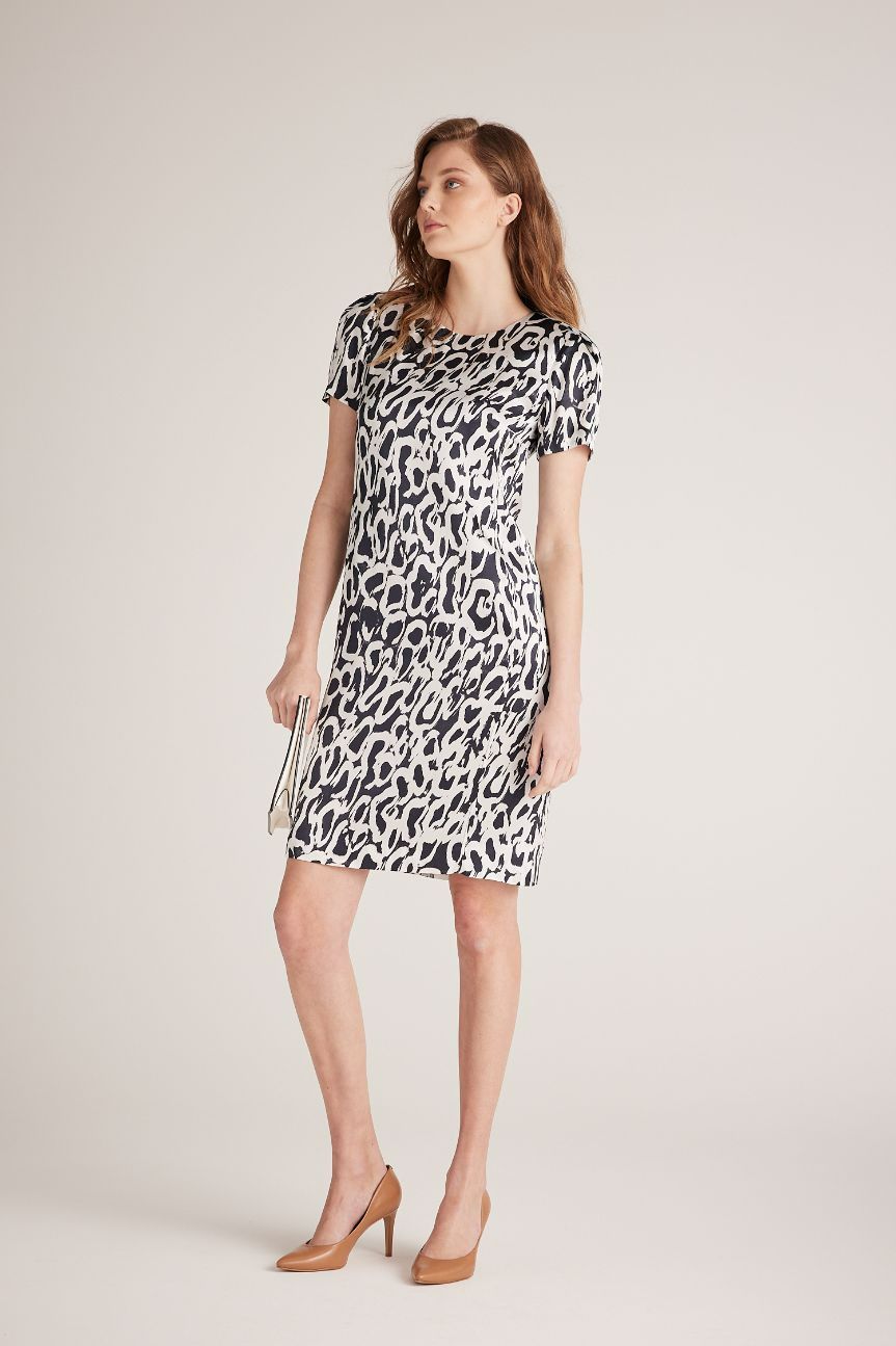 Matisse Dress - Black/Print-Perri Cutten