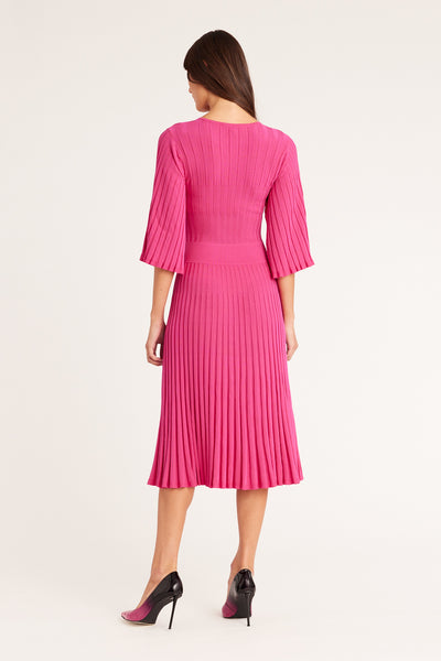 Priscilla Knit Dress - Rose Pink