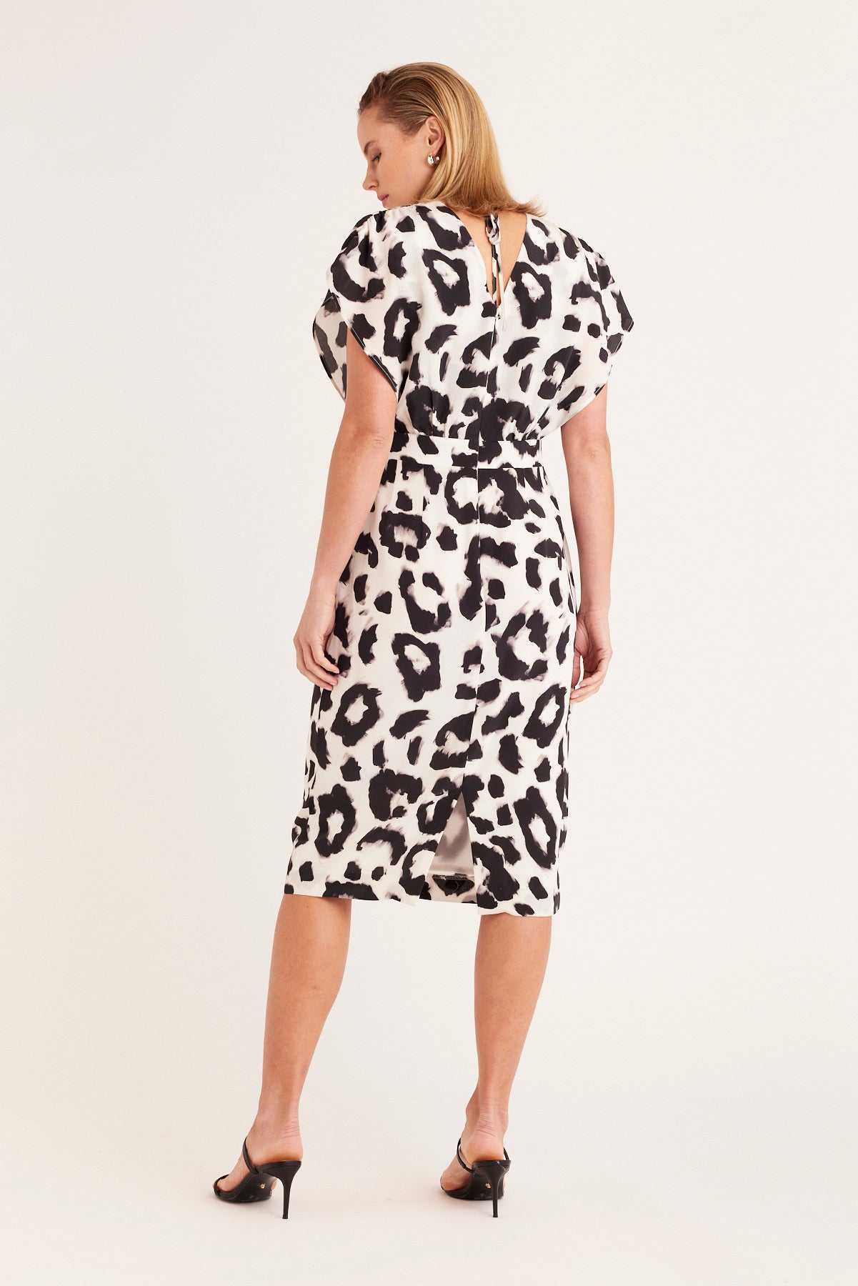 Charlotte Silk Dress - Abstract/Print-Perri Cutten