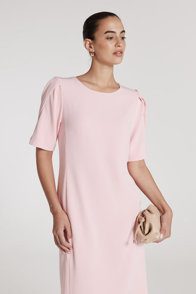 Faye Dress - Petal Pink-Perri Cutten