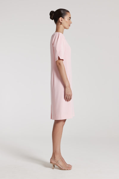 Faye Dress - Petal Pink-Perri Cutten