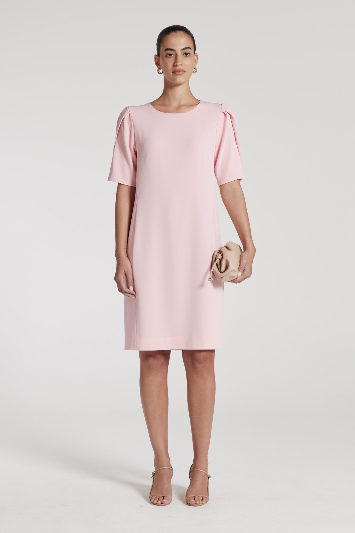 Faye Dress - Petal Pink-Perri Cutten