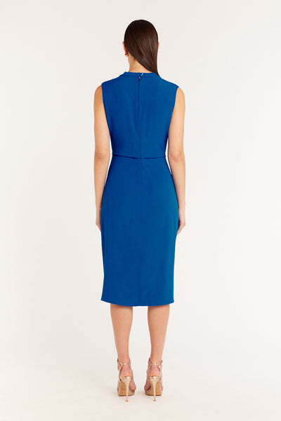 Madalene Dress - Cobalt-Perri Cutten