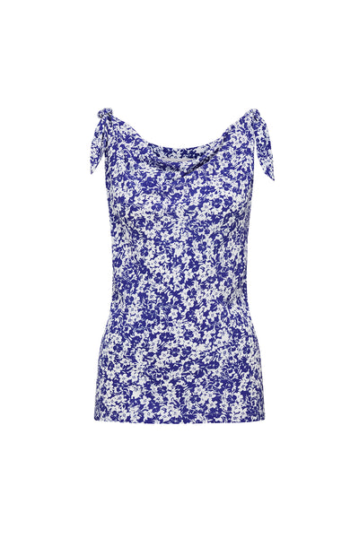Lily Top - Cornflower